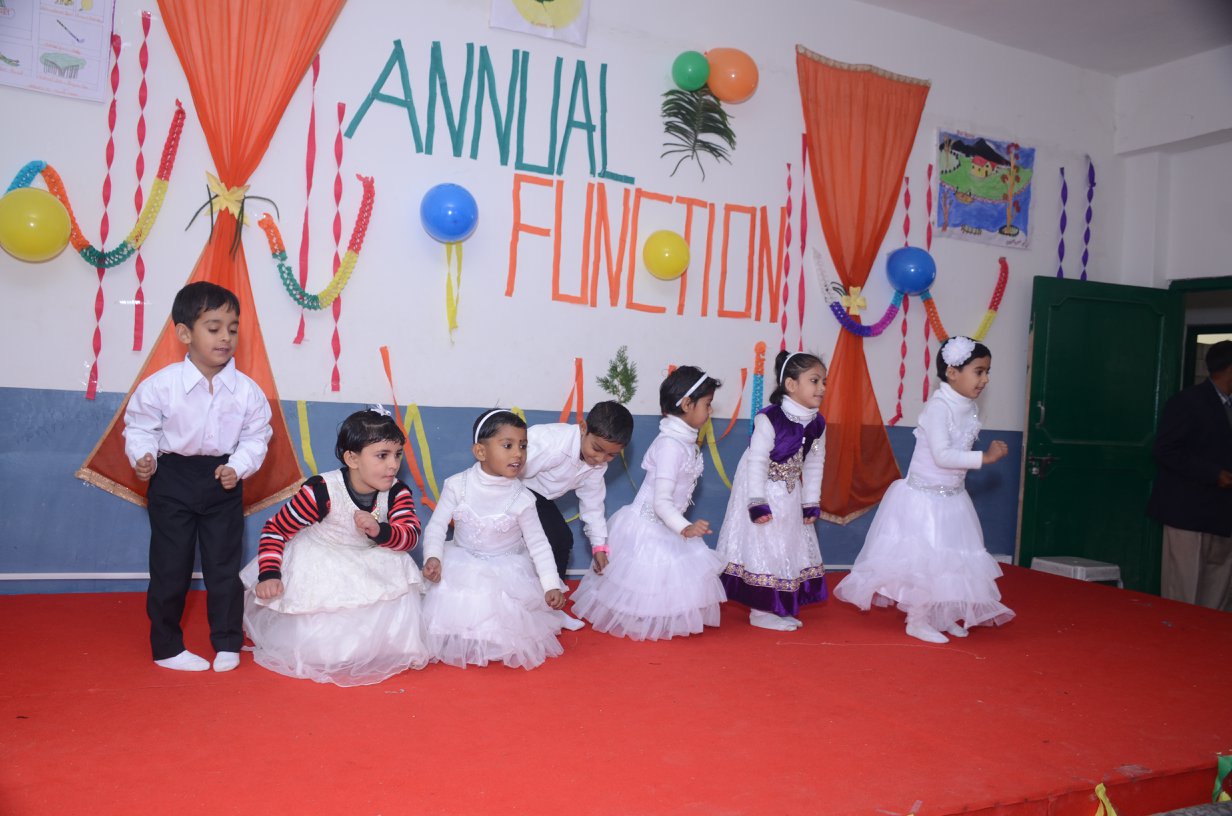 Students during a function